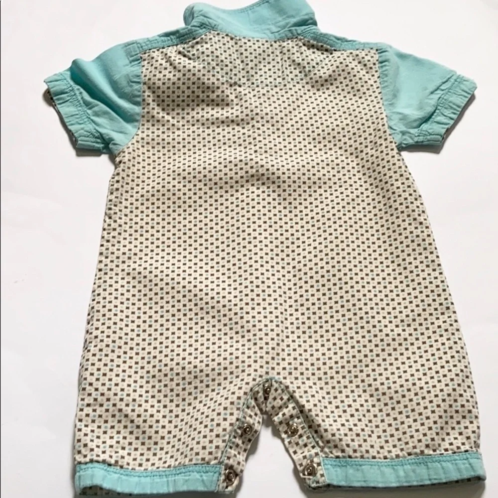 Axel & Hudson Fore! Infant Cotton Romper